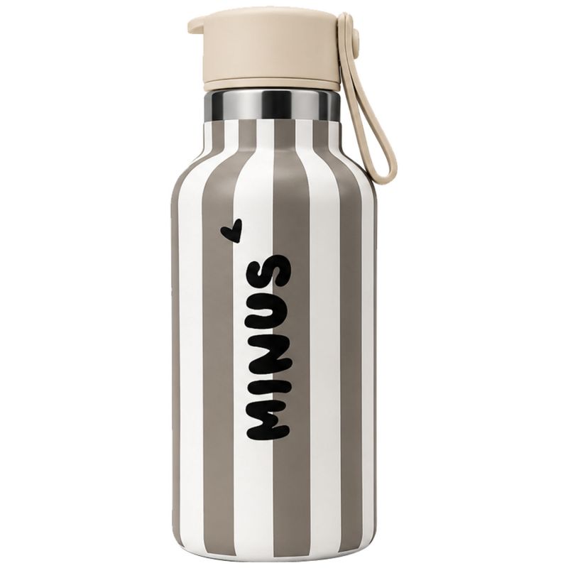 Gourde stripe kaki (350 ml) Zakuw Produit 1