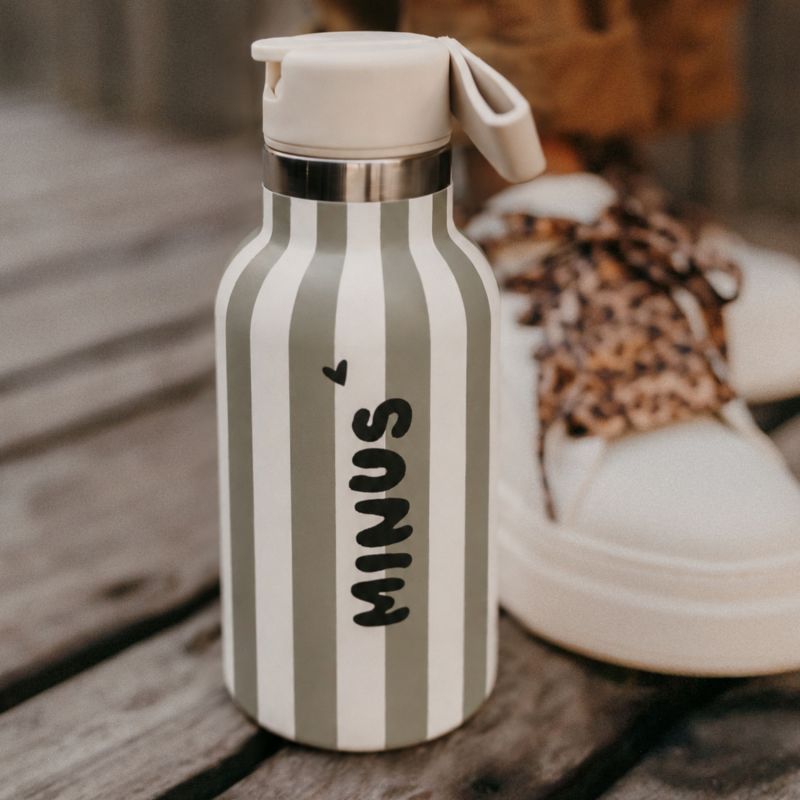 Gourde stripe kaki (350 ml) Zakuw Ambiance 4