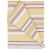 Variation Blanc, jaune, rouge du produit Fouta Soleil (100 x 180 cm) de la marque L'oiseau bateau