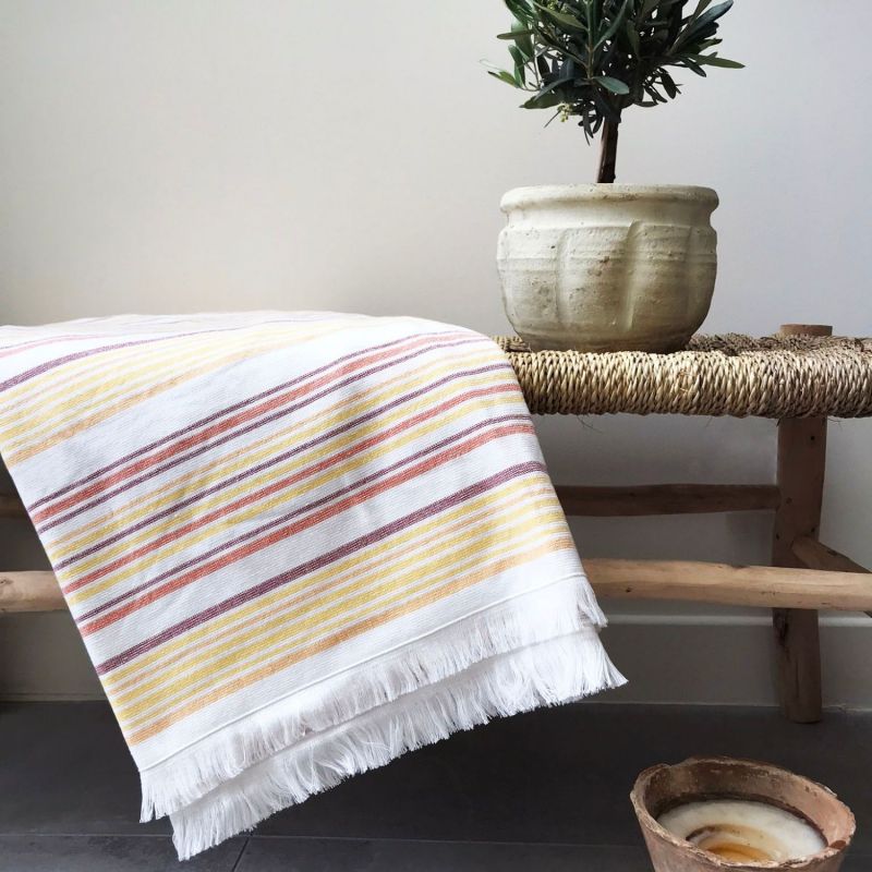 Fouta Soleil (100 x 180 cm) L'oiseau bateau Ambiance 4
