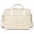 Variation Ivoire, blanc du produit Sac à langer imperméable Gala Ivory Checks de la marque Nobodinoz