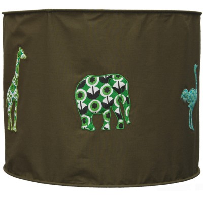 Suspension lampion en tissu Safari Taftan