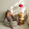 Pouf lapin Misty Green Wigiwama Ambiance 2