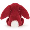 Peluche Bashful Luxe Lapin Scarlett Original (12 cm)  par Jellycat