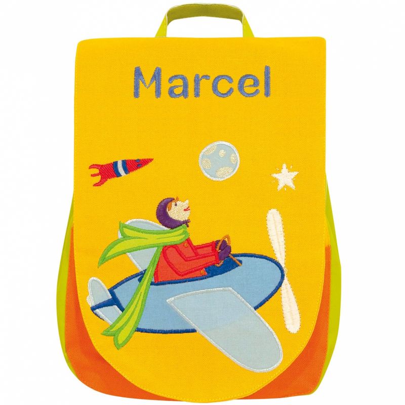 Sac à dos aviateur (personnalisable) L'oiseau bateau