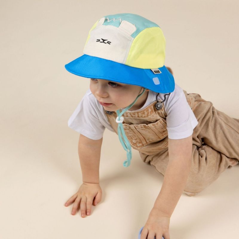Chapeau anti-UV Camper Fun Lion Vert (2-4 ans) KI et LA Ambiance 8