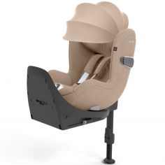 Siège auto Sirona T iSize Tissu Plus Cozy Beige - Groupe 0+-1 - Cybex