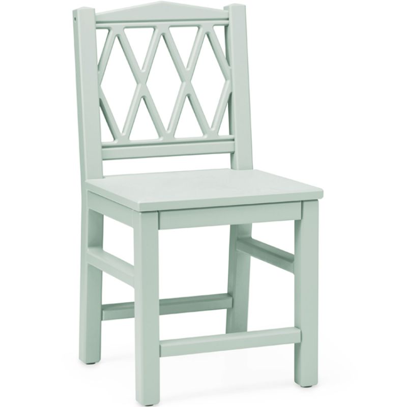 Chaise enfant Harlequin vert sauge Cam Cam Copenhagen