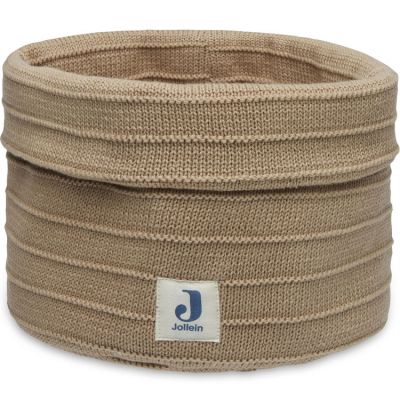 Panier de rangement Pure Knit Biscuit (14 x 18 cm)  par Jollein