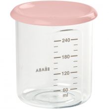 Pot de conservation Maxi portion rose poudré (240 ml)  par Béaba