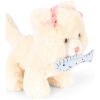 Peluche chat Calore Beige et son panier Konges Sløjd Produit 3