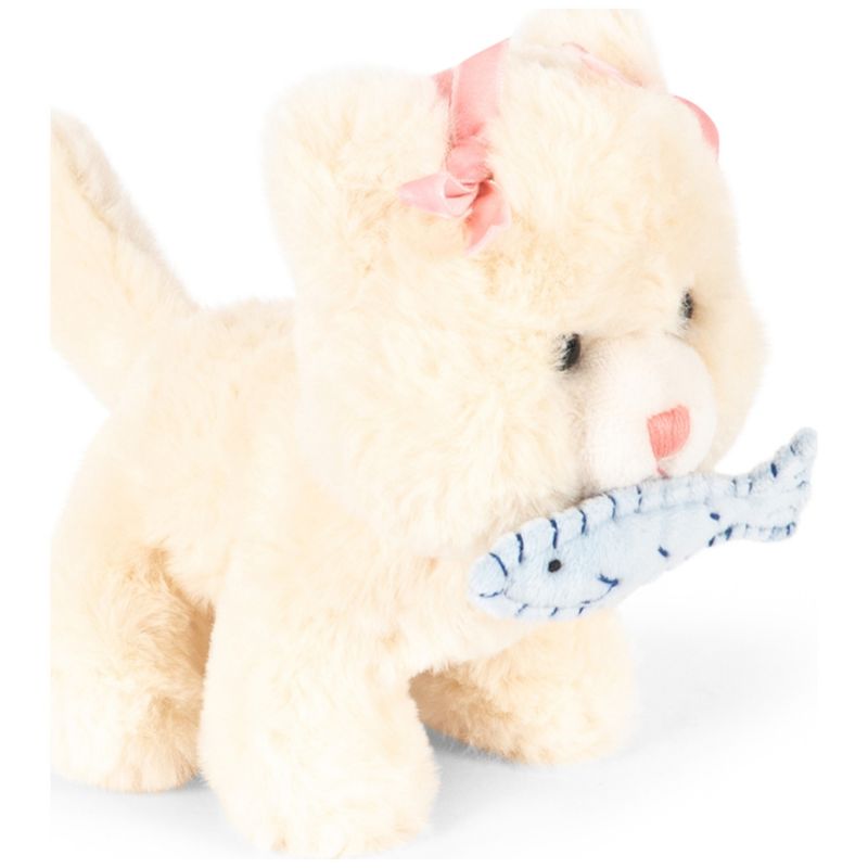 Peluche chat Calore Beige et son panier Konges Sløjd Produit 3