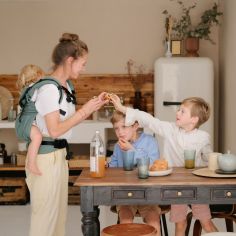 Porte bébé Néo+ Eucalyptus préformé by Néobulle V2