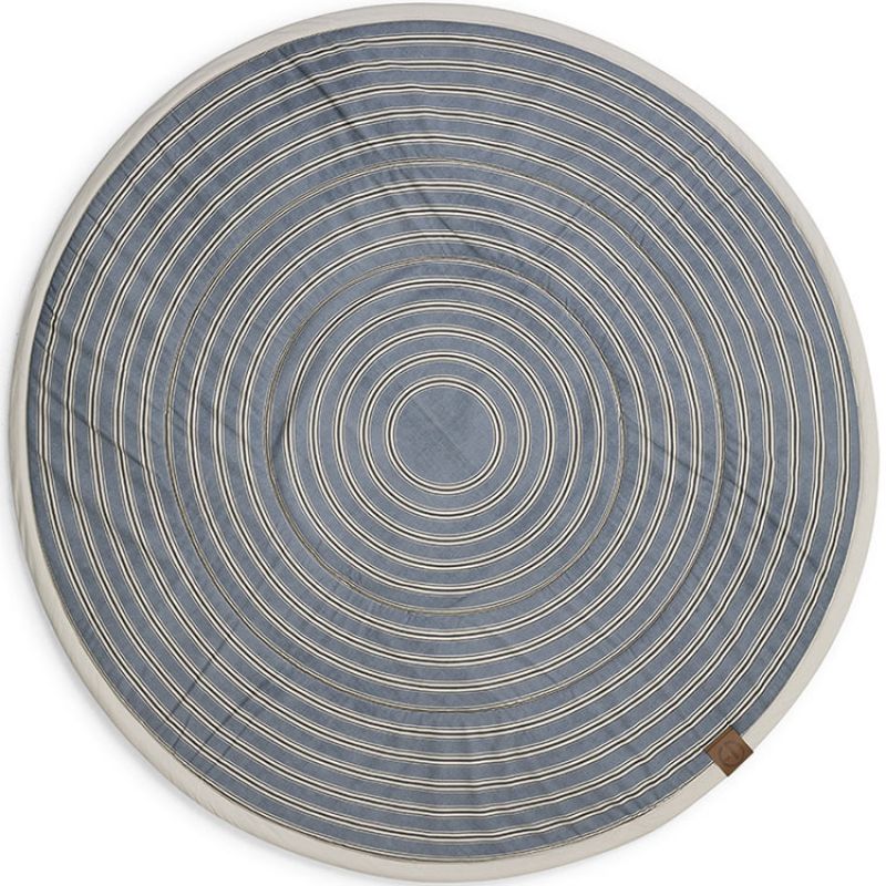 Tapis de jeu rond Sandy Stripe (120 cm) Elodie Details