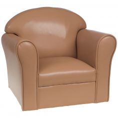 Fauteuil club enfant taupe - Amadeus Les Petits
