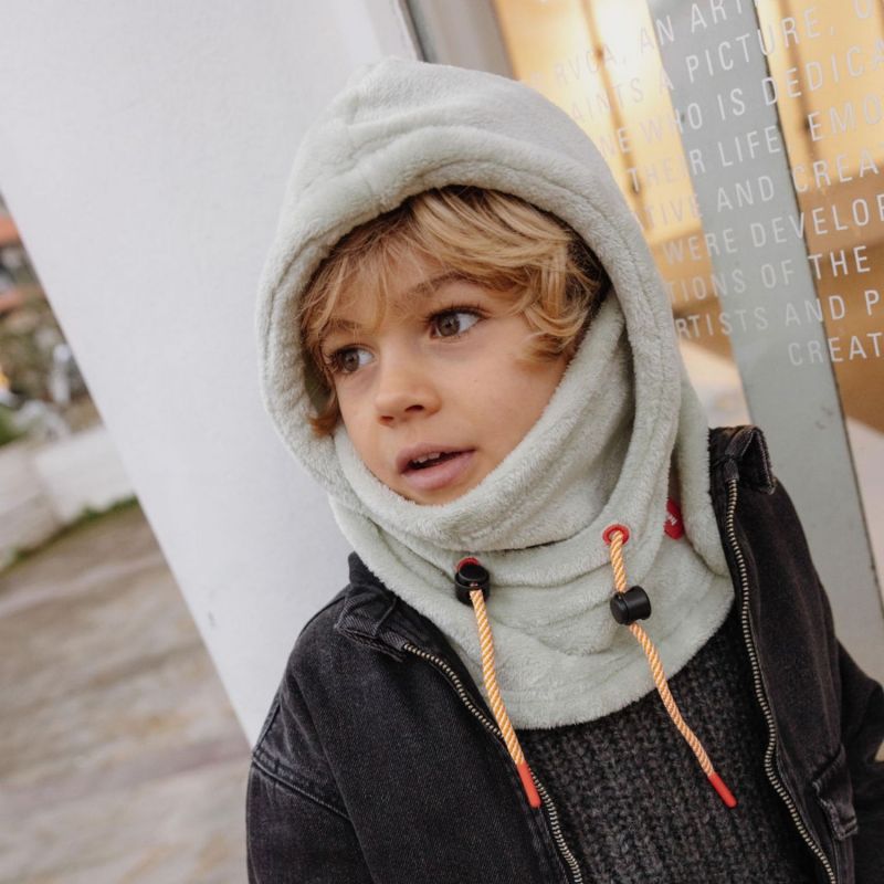 Cagoule polaire Warmy Green (2-5 ans) Hello Hossy Ambiance 5
