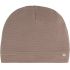 Bonnet en coton Pure moka (0-3 mois) - Baby's Only