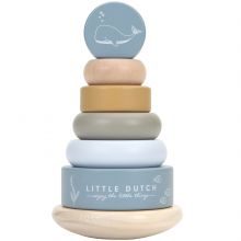 Pyramide en bois Ocean  par Little Dutch