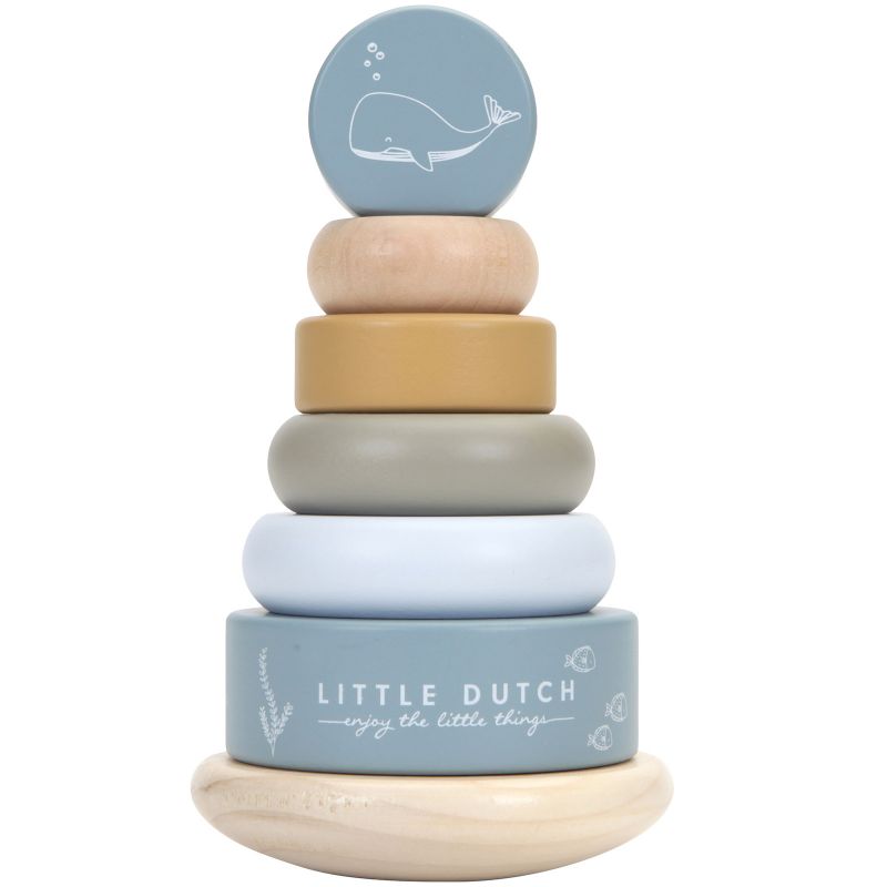 Pyramide en bois Ocean Little Dutch