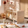 Pack lit bébé, commode et plan à langer offert Cannelle (60 x 120 cm) Sauthon mobilier Produit 7