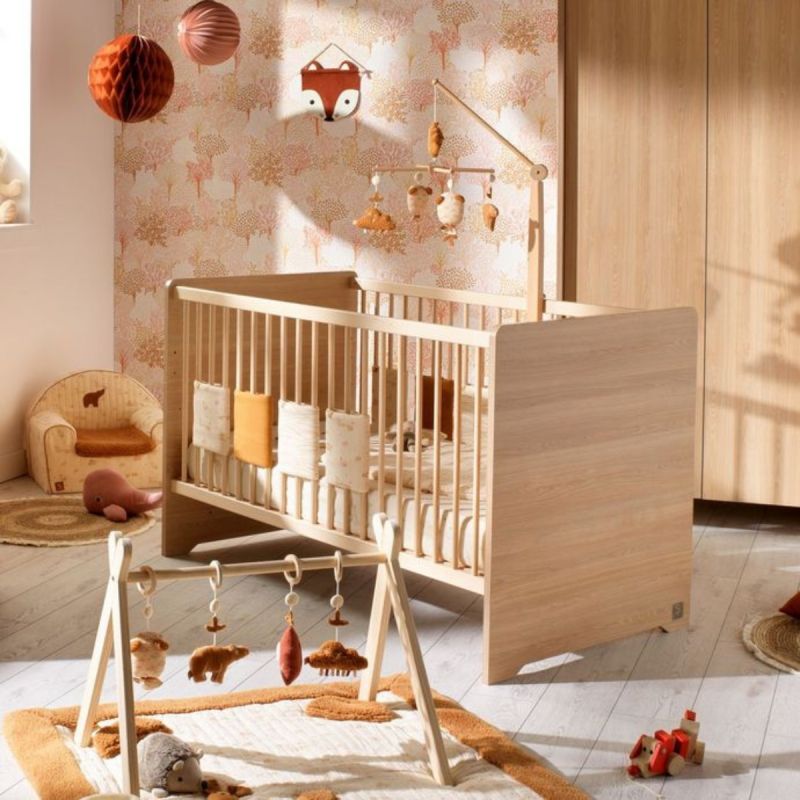 Pack lit bébé, commode et plan à langer offert Cannelle (60 x 120 cm) Sauthon mobilier Produit 7