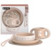 Coffret repas Wonderland beige (5 pièces) Suavinex Packaging 9