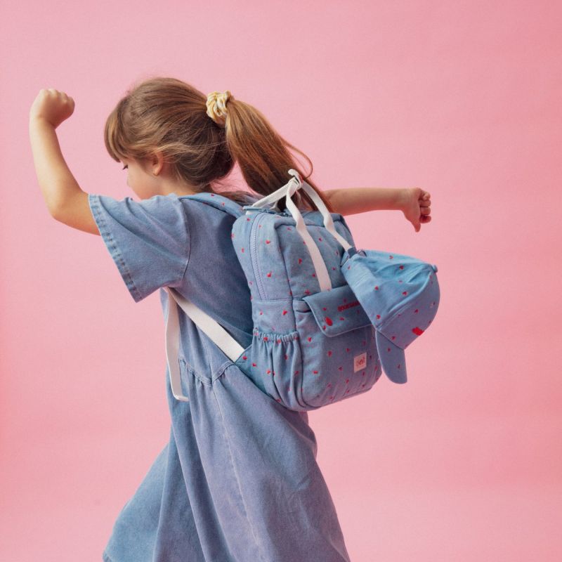 Sac à dos enfant Badaboom Denim Chamaye Ambiance 7