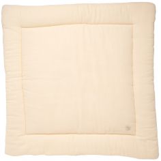 Tapis de jeu en gaze de coton Vanille (100 x 100 cm) - Sauthon