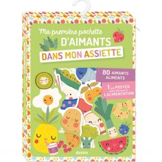 Ma pochette d'aimants Dans mon assiette - Auzou Editions