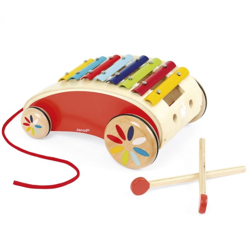 Xylophone roller rouge tatoo Janod