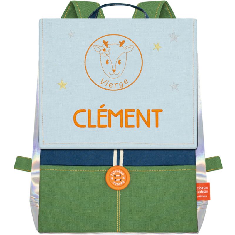 Sac à dos Astro signe astrologique ciel (personnalisable) L'oiseau bateau