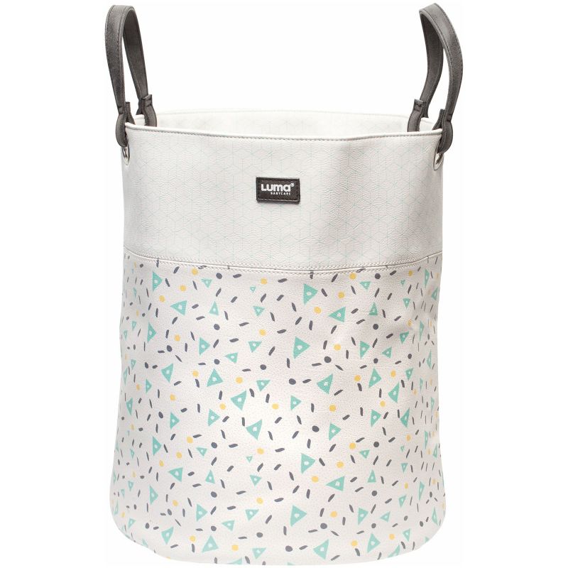 Sac à jouets menthe (26 x 26 x 31 cm) Luma Babycare