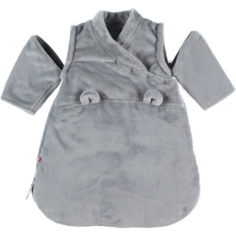 Gigoteuse chaude Groloudoux Mix & Match gris clair TOG 2-3,5 (50 cm) Noukie's