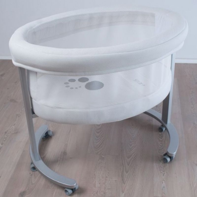 Berceau Smart Fresh panier Moïse blanc avec support au choix Micuna