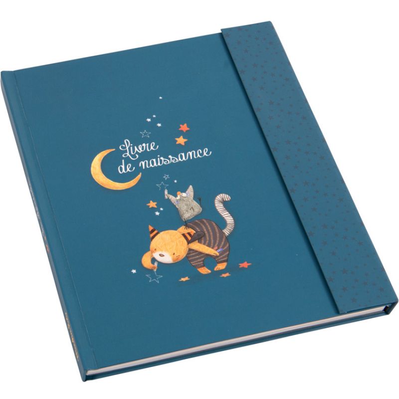 Livre de naissance Les Moustaches Moulin Roty