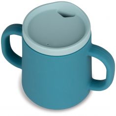 Tasse d'apprentissage évolutive Bleu (180 ml)