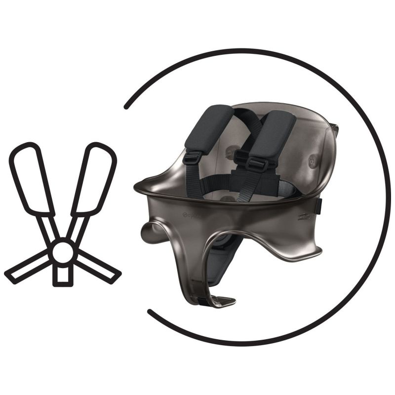 Harnais Baby Set Lemo Platinum Stone Black Cybex Produit 5