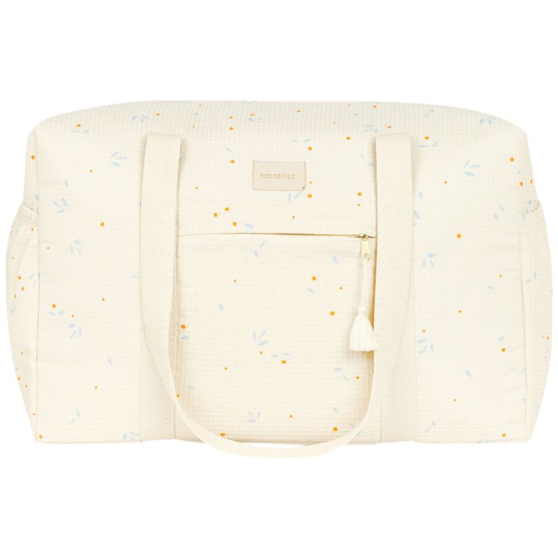 Sac à langer maternité imperméable Opera Orange Cherries Nobodinoz Produit 1