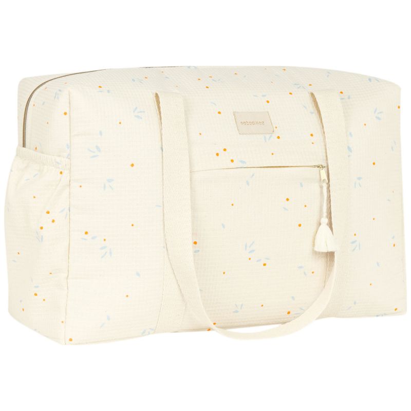Sac à langer maternité imperméable Opera Orange Cherries Nobodinoz Produit 3