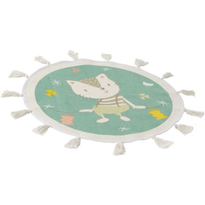 Tapis rond Thomas le chat (70 cm) Amadeus