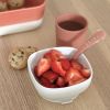Coffret repas silicone 4 pièces Terracotta Béaba Ambiance 7