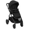 Poussette NEAR2ME DLX Midnight TRIO avec siège-auto SnugLite + Nacelle + Protection pluie Graco Produit 2