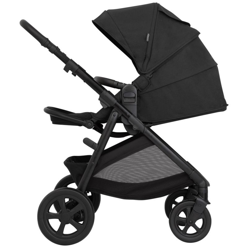 Poussette NEAR2ME DLX Midnight TRIO avec siège-auto SnugLite + Nacelle + Protection pluie Graco Produit 6