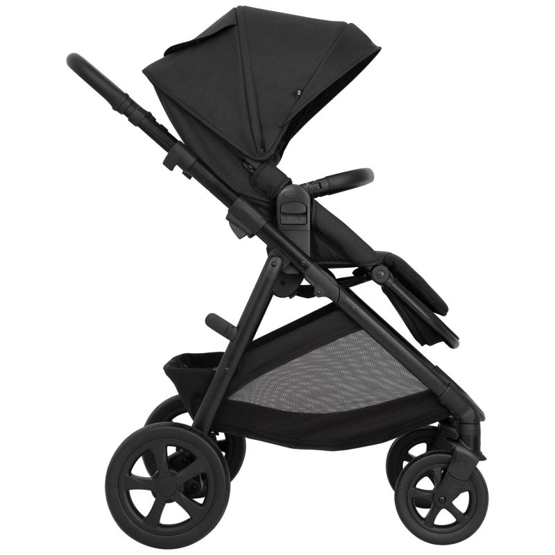 Poussette NEAR2ME DLX Midnight TRIO avec siège-auto SnugLite + Nacelle + Protection pluie Graco Produit 7