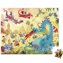 Puzzle dragons (54 pièces)  par Janod 