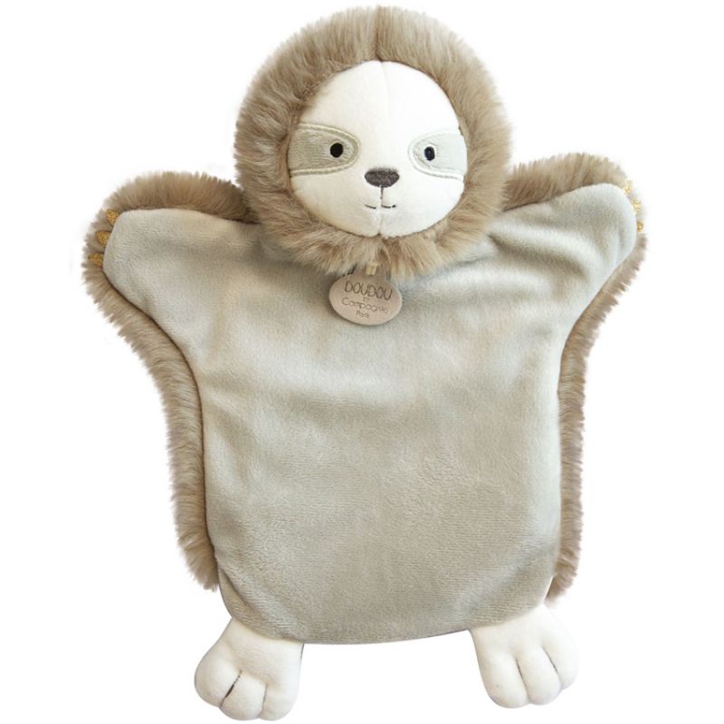Doudou marionnette Paresseux Doudou et Compagnie