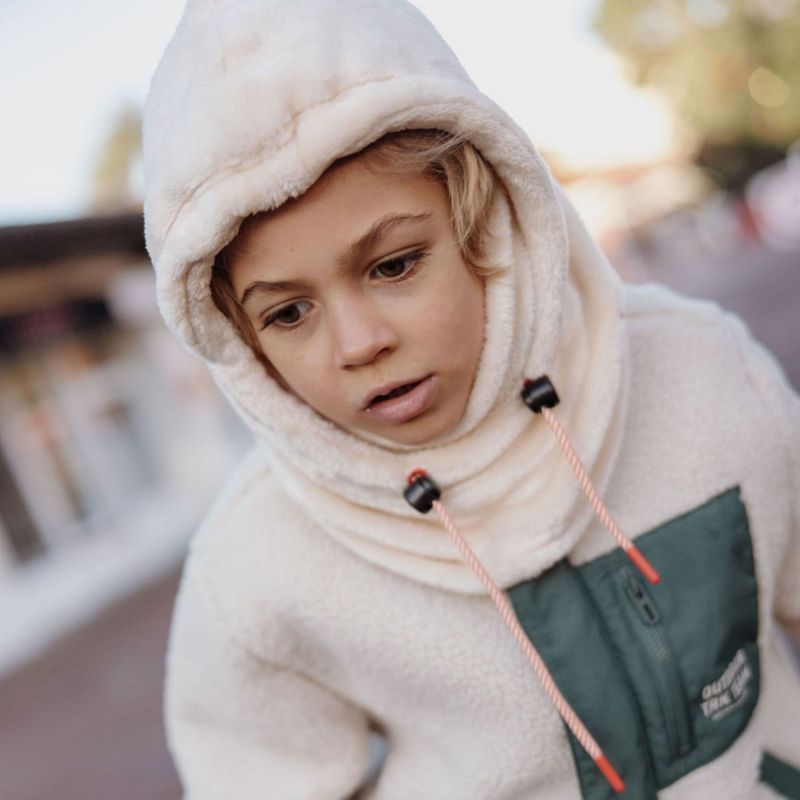 Cagoule polaire Warmy Cream (2-5 ans) Hello Hossy Ambiance 6