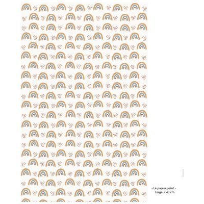 Lé unique papier peint Motif Paolo