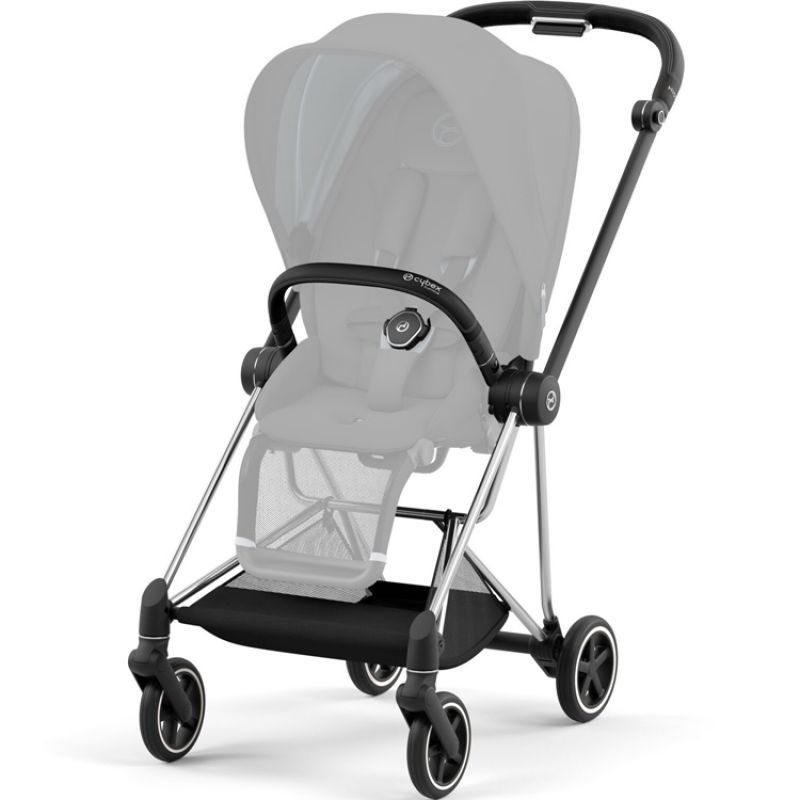 Siège + châssis Mios Chrome Black (Platinium) Cybex