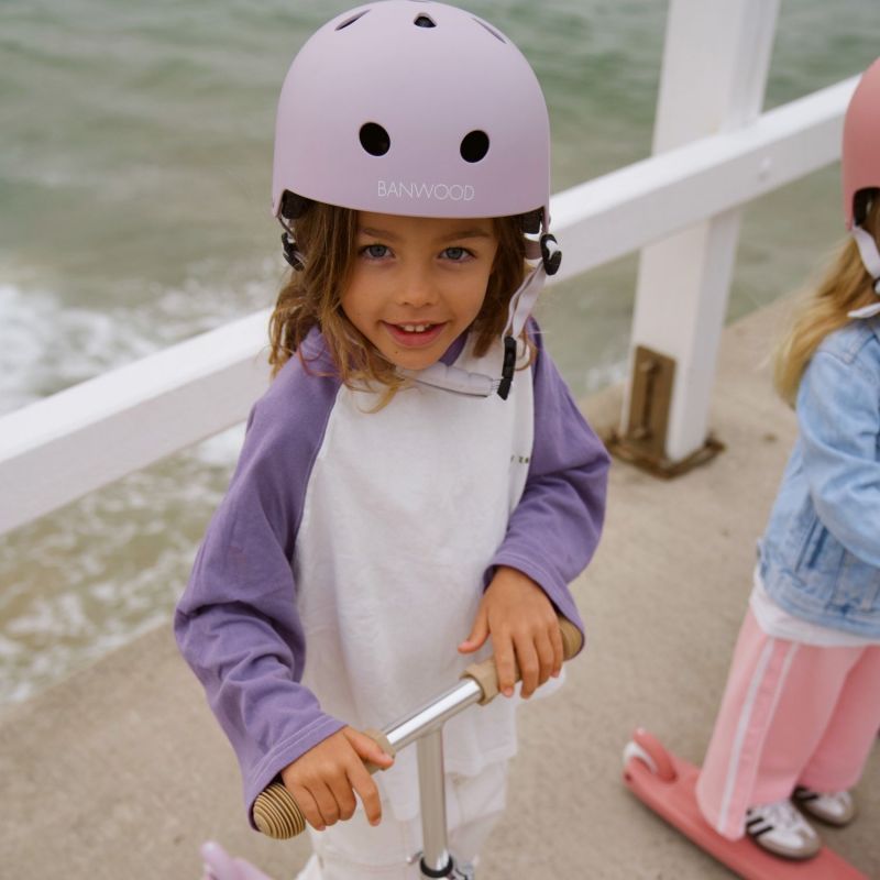 Casque ECO Lavender (3-7 ans, 50-54 cm) Banwood Ambiance 2